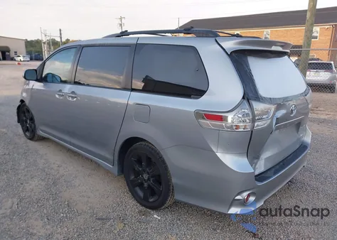 2011 Toyota Sienna Se from USA, damaged, VIN 5TDXK3DC9BS161915